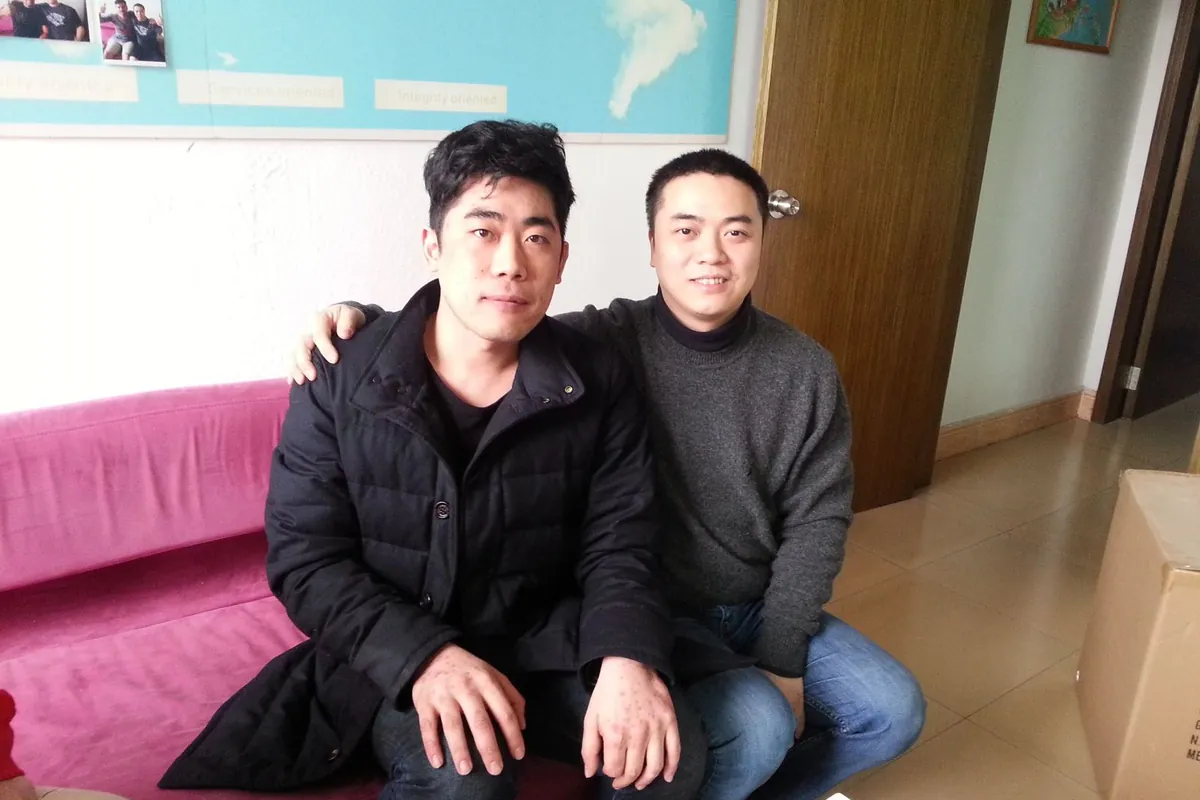 Customers visiting our company office