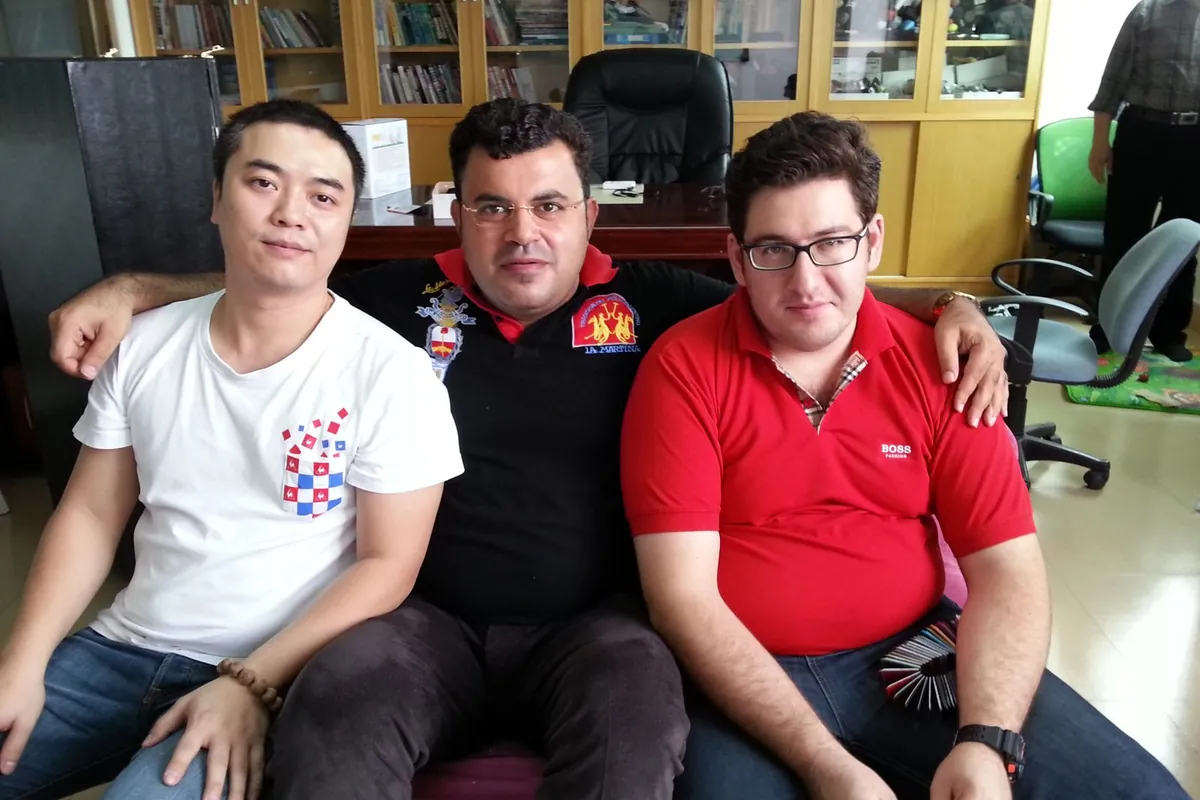 International customers visiting our eyewear team